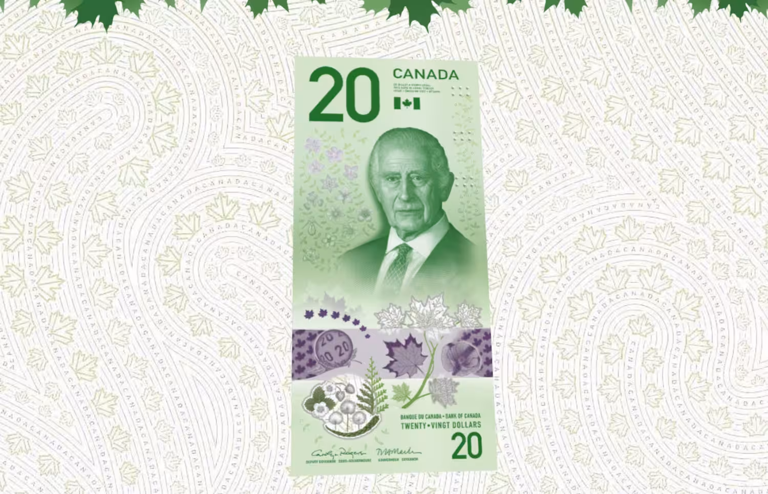 Découvrez le nouveau billet de 20$ à l’effigie du roi Charles III billet 20 d4efcb46 8071 4e43 a4cc 6f437ea0a16a original (1)